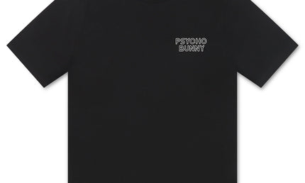 Psycho Bunny Sydney Back Graphic Tee - Black