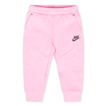 Nike Little Kids Sportswear Tech Fleece Set - Pink Rise