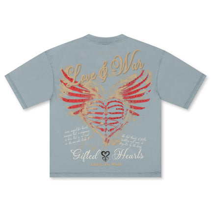 GFTD LA Hearts Tee - Blue