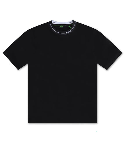 HUGO BOSS COTTON JERSEY - BLACK HUGO BOSS