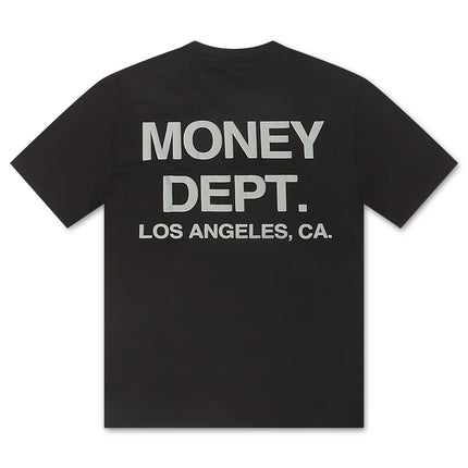Money Dept. Los Angeles Puff Print Tee - Black/Gray