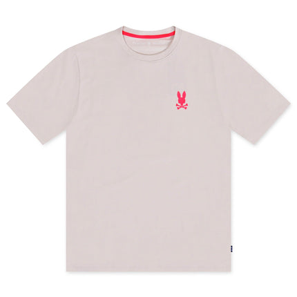 PSYCHO BUNNY SLOAN BACK GRAPHIC TEE - NATURAL LINEN PSYCHO BUNNY
