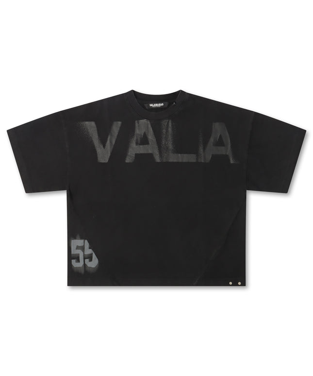 Valabasas VV Boxy Oversized Tee - Black