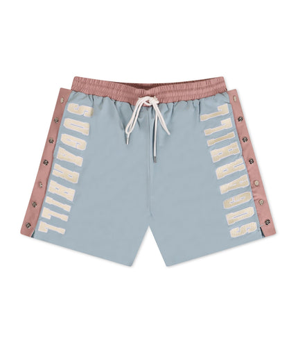 Sugarhill Sosa Snap Shorts - Light Blue - Denim Exchange 