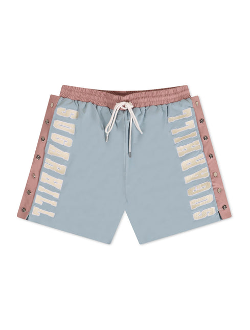 Sugarhill Sosa Snap Shorts - Light Blue - Denim Exchange 