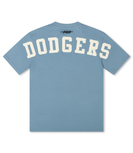 Pro Standard La Dodgers Wingspan Drop Shoulder Tee - Steel Blue