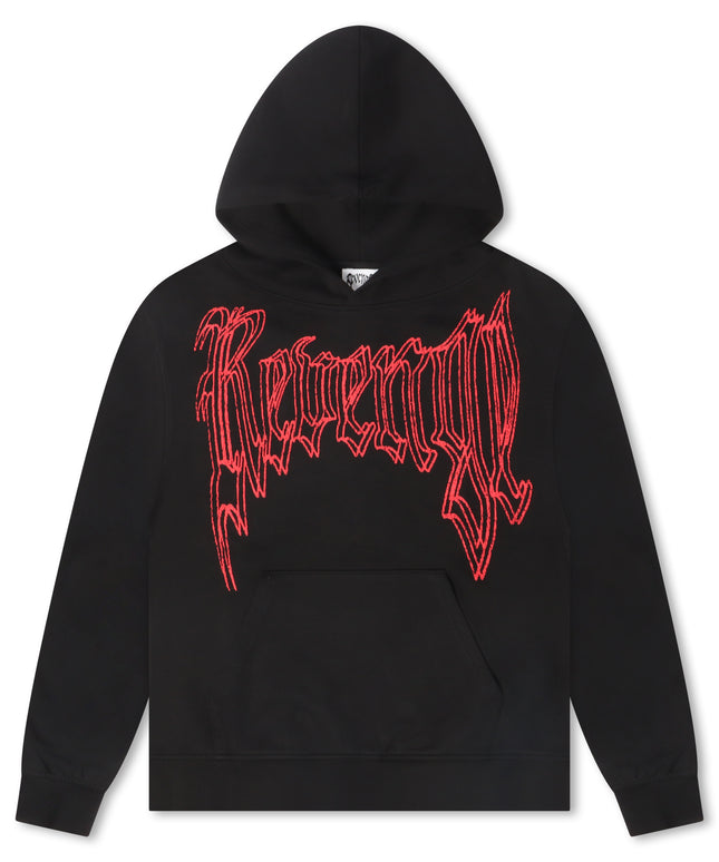 Revenge Paralysis Hoodie - Black/Red