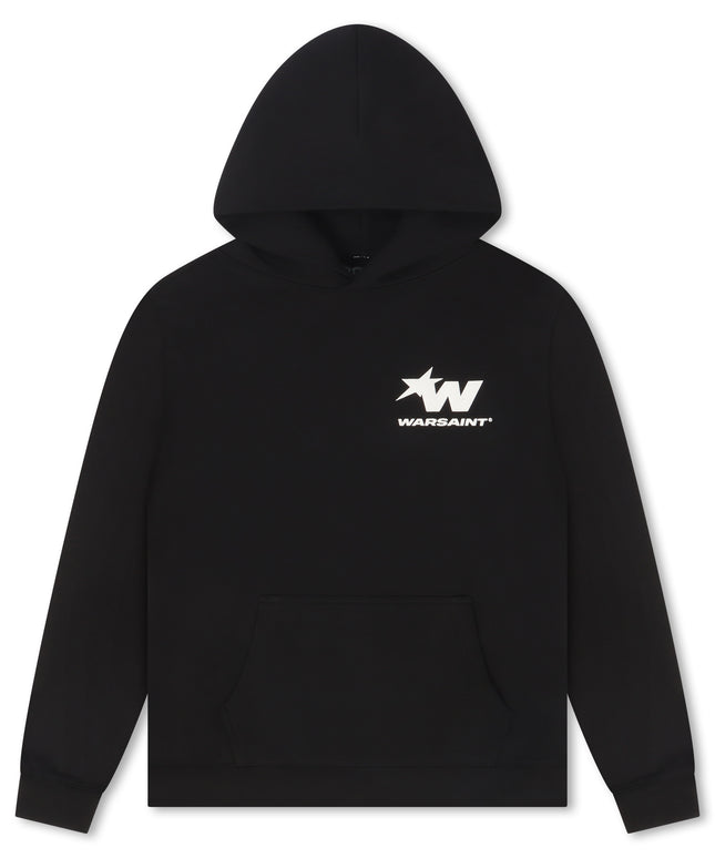 Warsaint Signature Star Hoodie - Black
