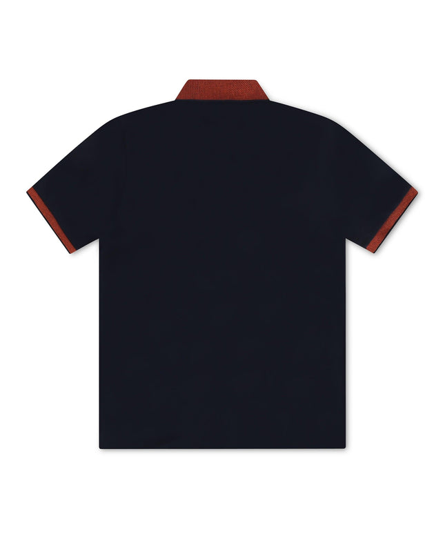 PSYCHO BUNNY MONTEBELLO PIQUE POLO - NAVY PSYCHO BUNNY