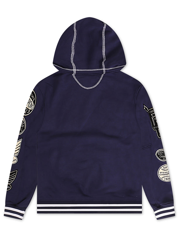 Jordan Craig Champs Pullover Varsity Hoodie - Navy