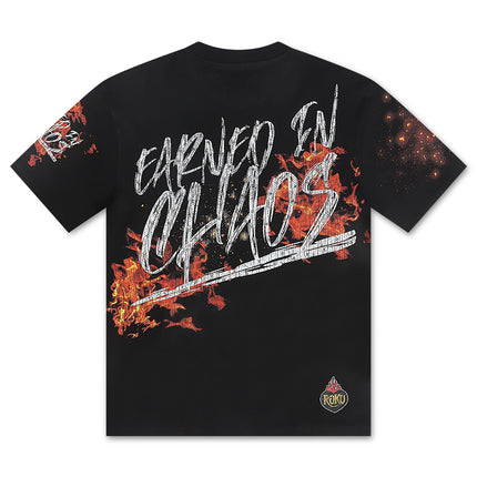 Roku Studio Earned in Chaos Boxy Tee - Black