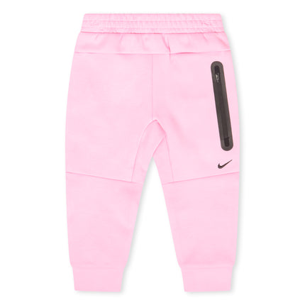 Nike Little Kids Sportswear Tech Fleece Set - Pink Rise