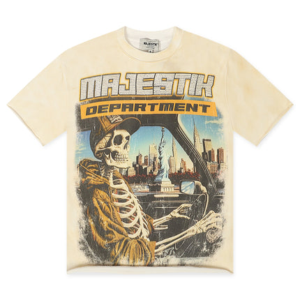 Majestik Garment Department French Terry Tee - Eggshell