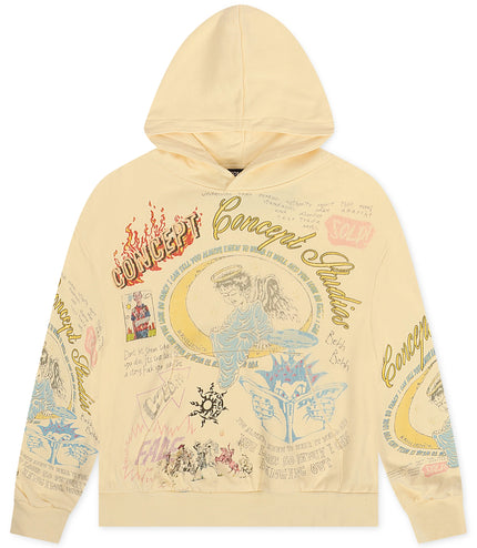Concept LA Studio Hoodie - Cream