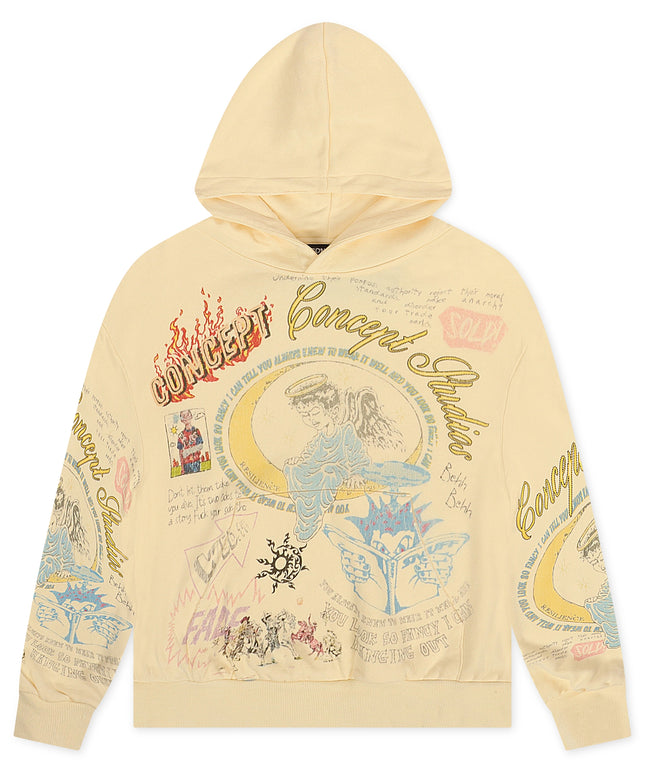 Concept LA Studio Hoodie - Cream