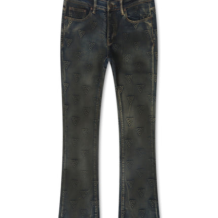Valabasas Tagged Stacked Denim - Dirty Vintage - denim exchange