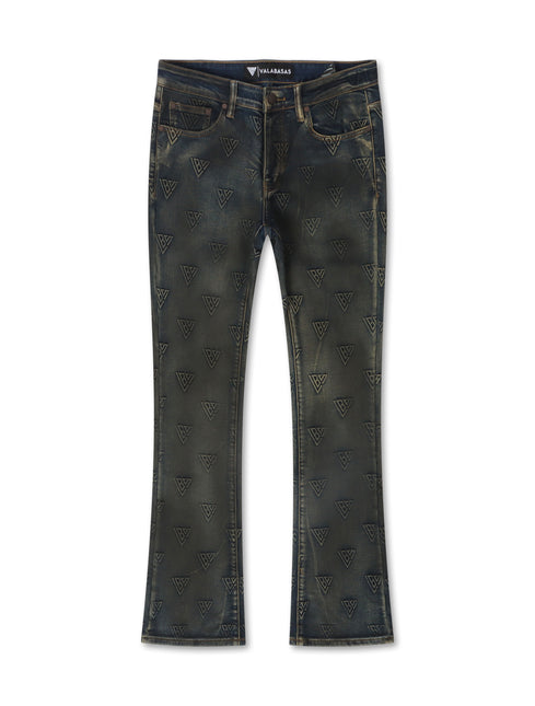 Valabasas Tagged Stacked Denim - Dirty Vintage - denim exchange