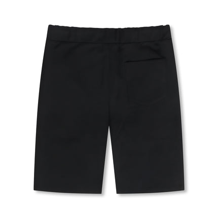 Majestik Pique Cut and Patch Shorts - Black