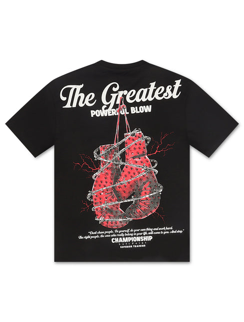 Left Point Boxing Club Tee - Black