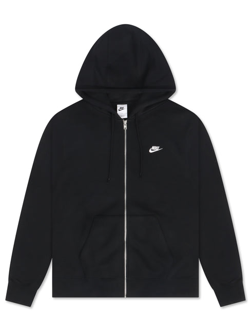 Nike Mens Full-Zip Hoodie - Black
