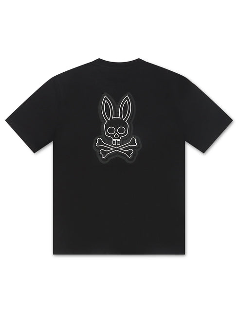 Psycho Bunny Sydney Back Graphic Tee - Black