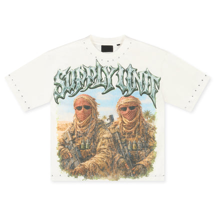 Supply West Supply Unit Boxy Tee - White