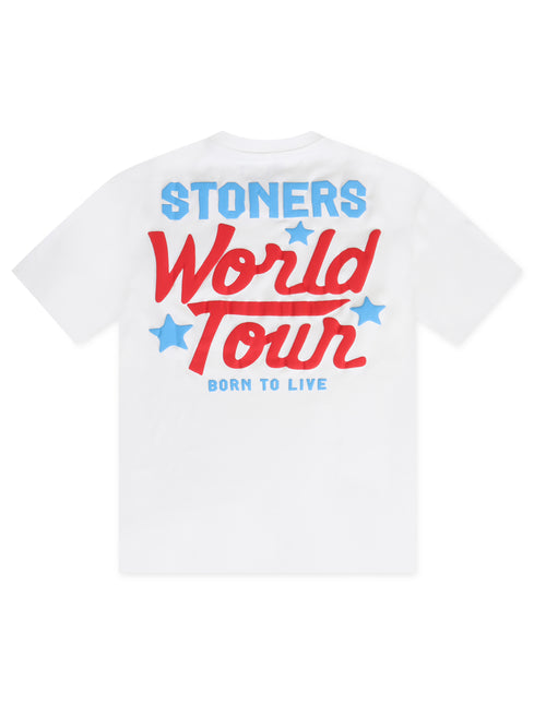 Stoners Stars Tee - White