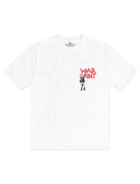 Warsaint Graffiti Tee - White