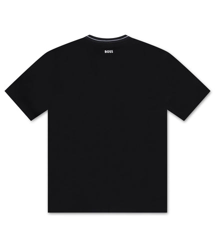 HUGO BOSS COTTON JERSEY - BLACK HUGO BOSS