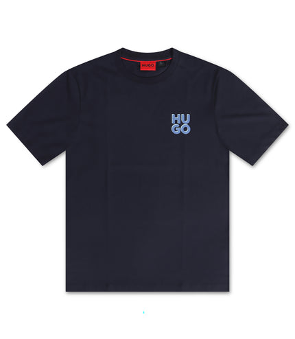 Hugo Dimoniti Tee 12 - Navy/Blue - Denim Exchange USA