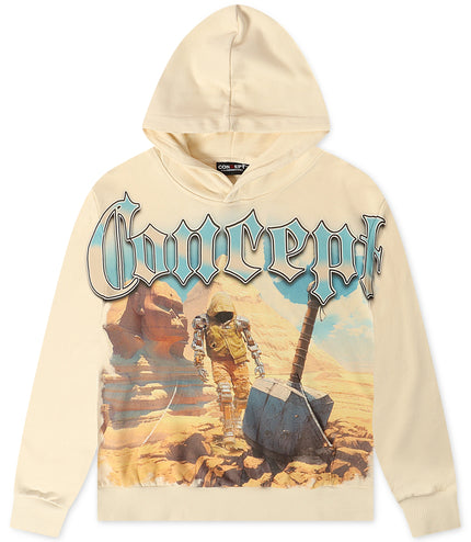 Concept La Art Of War Hoodie - Cream