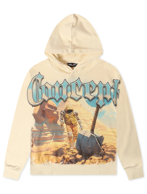 Concept La Art Of War Hoodie - Cream - Denim Exchange