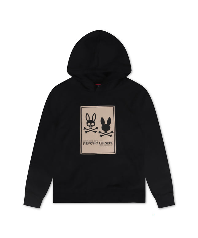 Psycho Bunny Kids Scott Chenille Hoodie - Navy