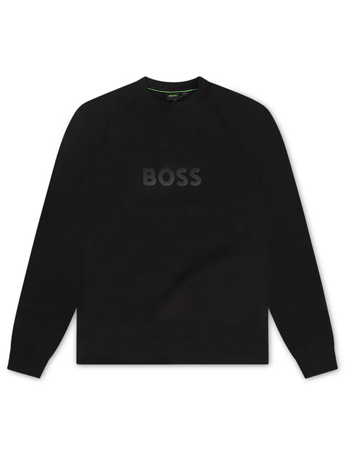 Black sweater on a white background