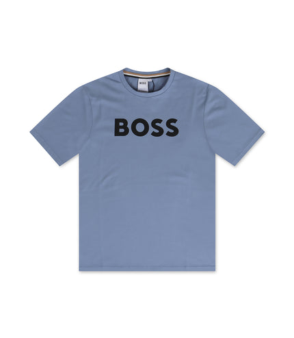 Boss Kids Logo Tee - Blue