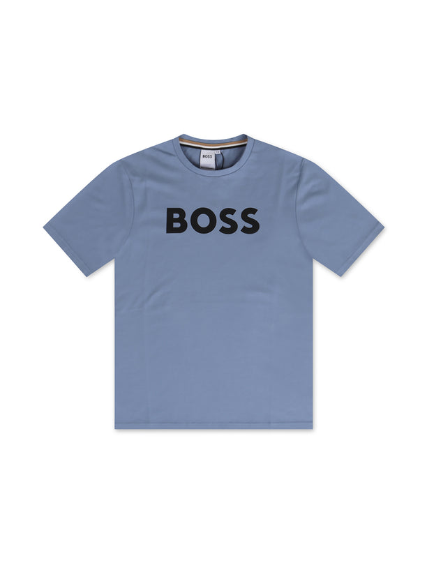 Boss Kids Logo Tee - Blue