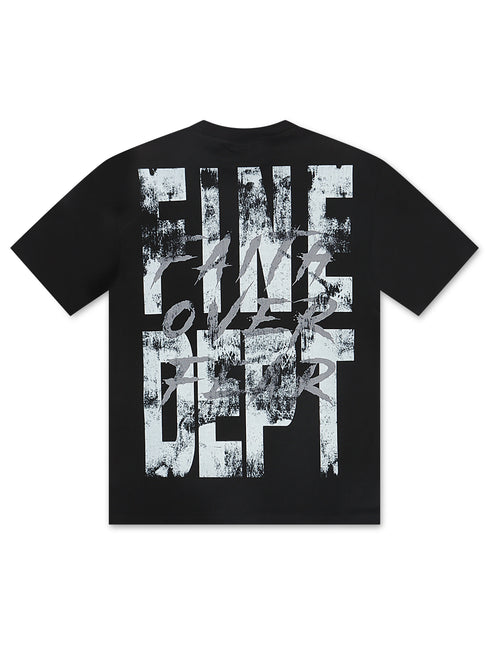 Fine Divine Faith Over Fear Tee - Black