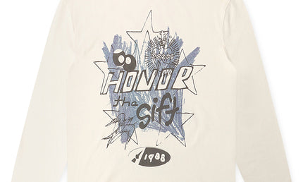 Honor The Gift C-Fall Pop Art Long Sleeve - Cream