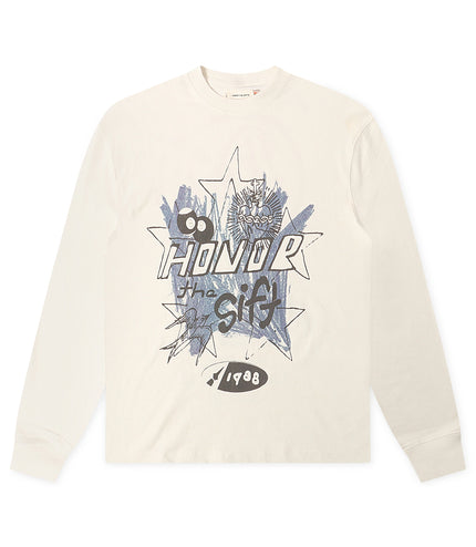 Honor The Gift C-Fall Pop Art Long Sleeve - Cream