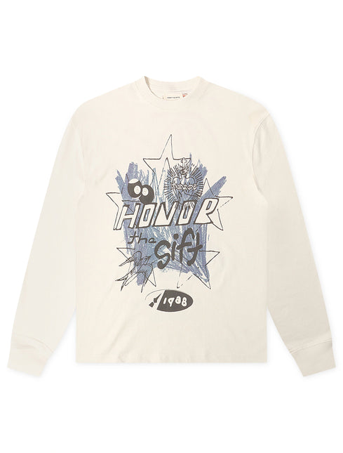 Honor The Gift C-Fall Pop Art Long Sleeve - Cream