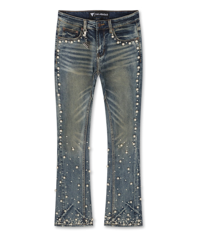 Valabasas Sheam Stacked Jeans - Dirty Wash