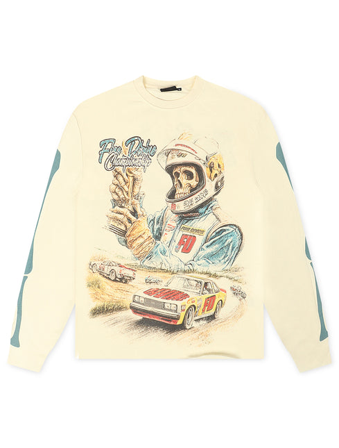 Fine Divine Racing Champ Long Sleeve - Cream