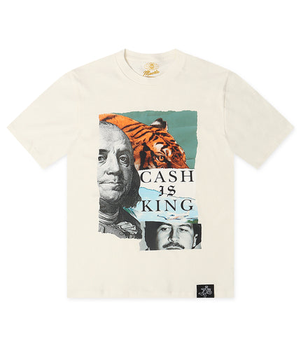 Hasta Muerte Cash is King Tee - Natural