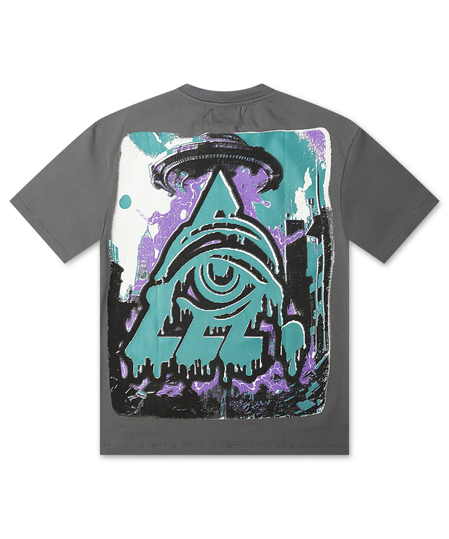 Starseed Only Race Tee - Charcoal
