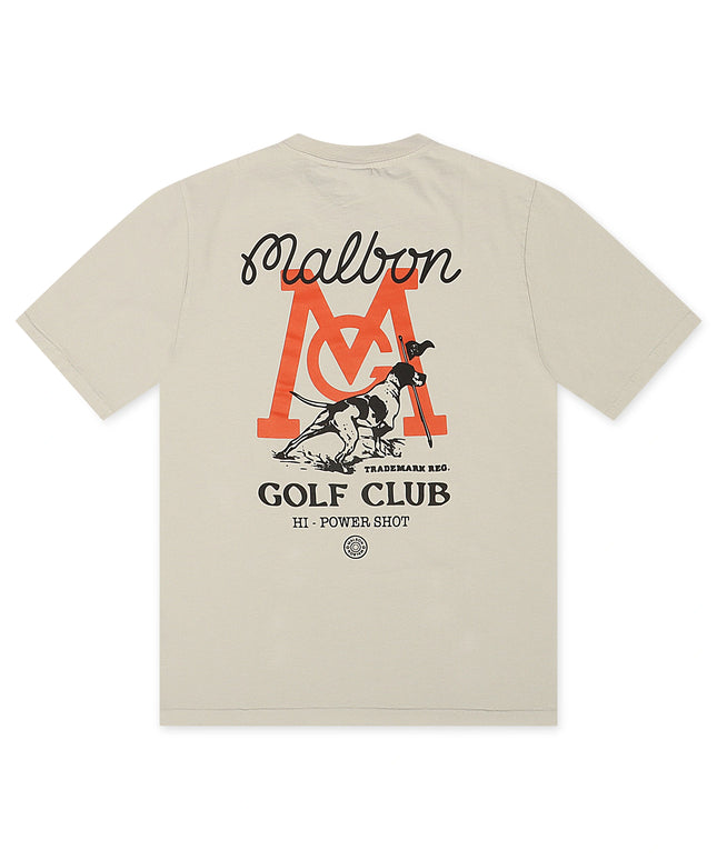 Malbon Bermuda Hi-Power Shot Tee - Ivory