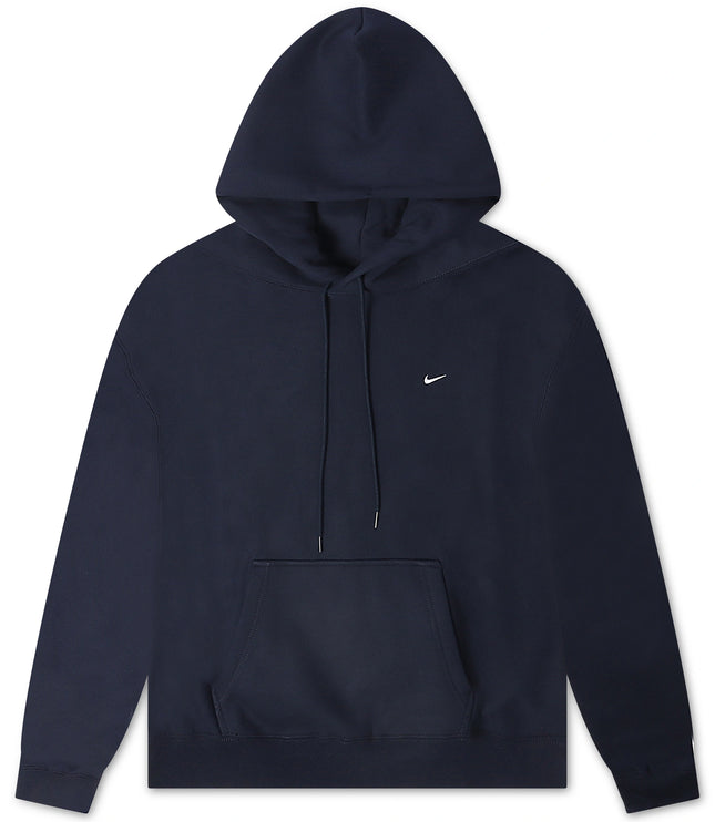Nike Mens Solo Swoosh Hoodie - Obsidian – Denim Exchange