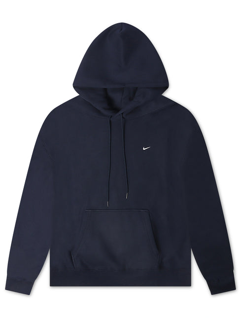 Nike Mens Solo Swoosh Hoodie - Obsidian – Denim Exchange
