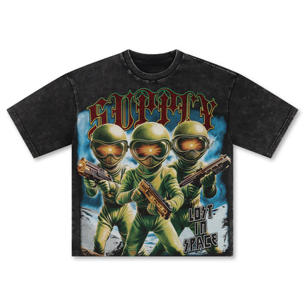 Supply West Outerspace Tee - Black