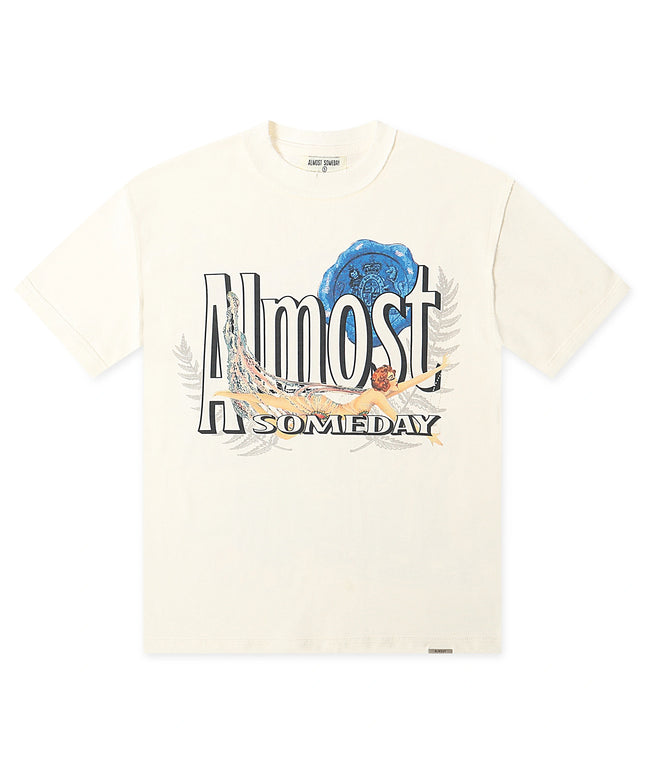 Almost Someday Grande Marque Tee - Cream