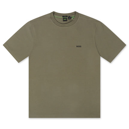 Boss Green Contrast Logo Tee - Green